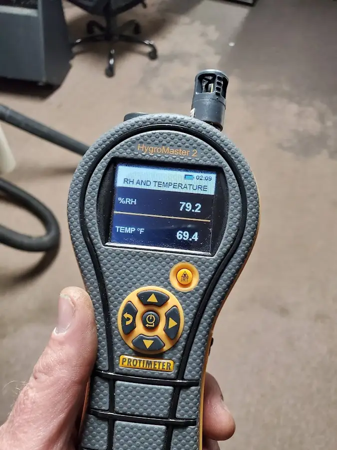 Moisture meter humidity assessment for Fire & Smoke Damage Restoration in Greeley