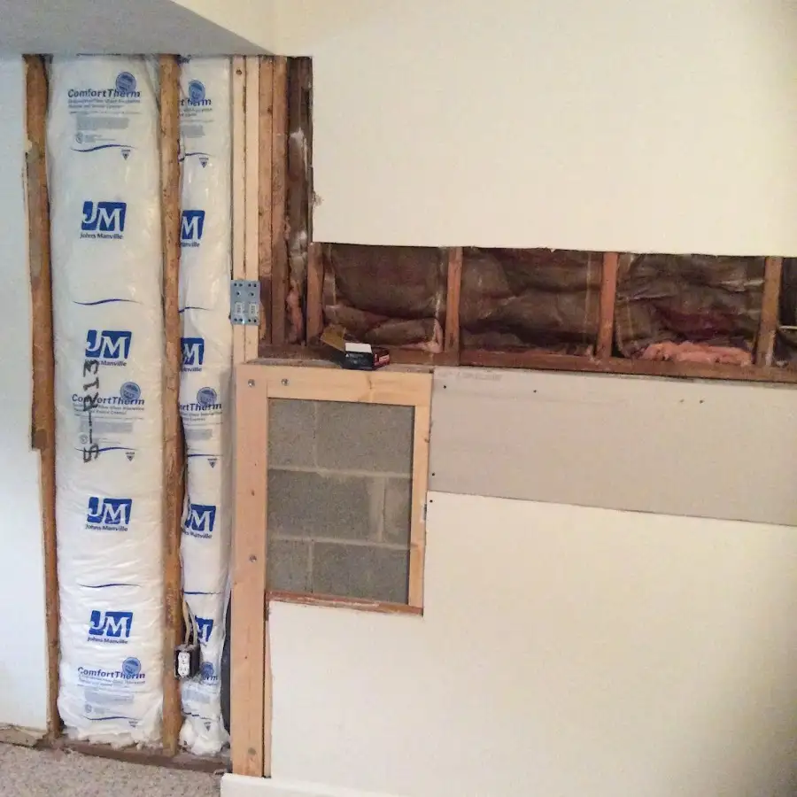 Wall insulation replacement during Structural Drying in Greeley